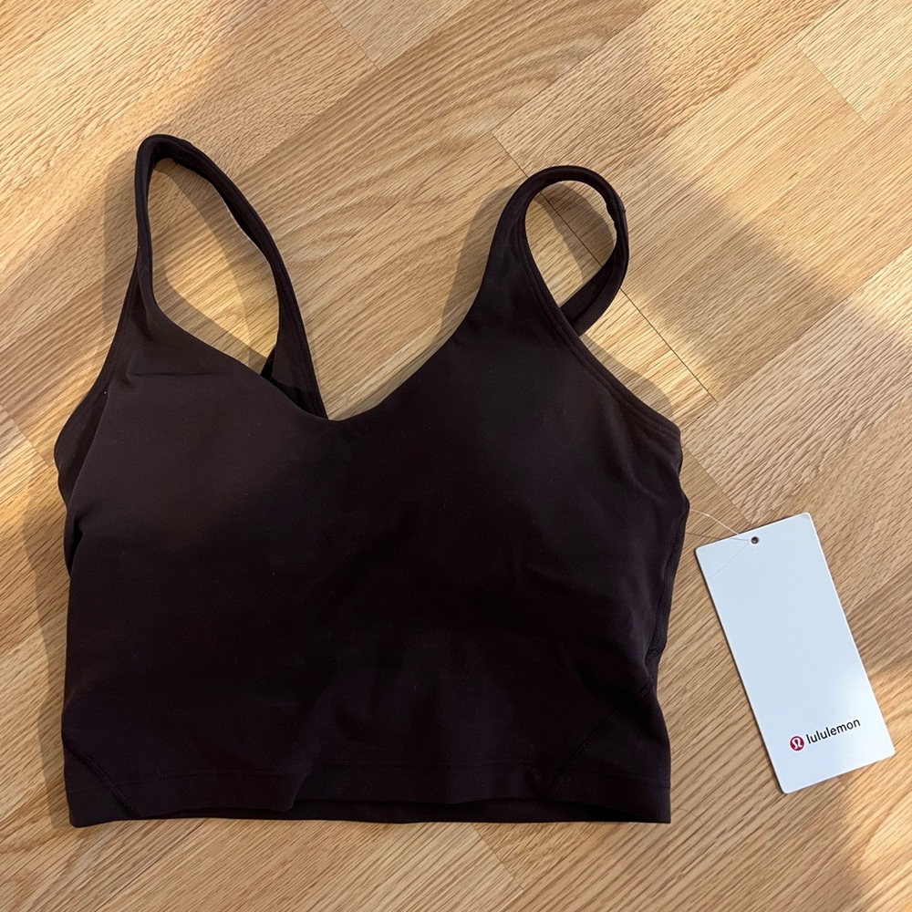 lululemon brown align tank